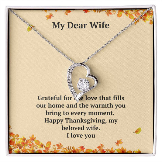 Thanksgiving | Wife | Forever Love Necklace