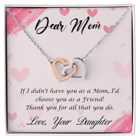 Interlocking Hearts | Mother | Dear Mom-Happy Mother’s Day!