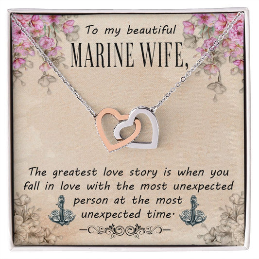 Marine Wife | Interlocking Hearts