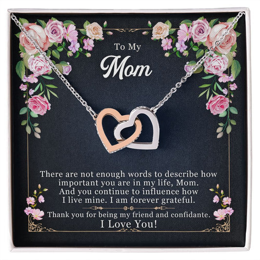 Mother | Interlocking Heart Necklace