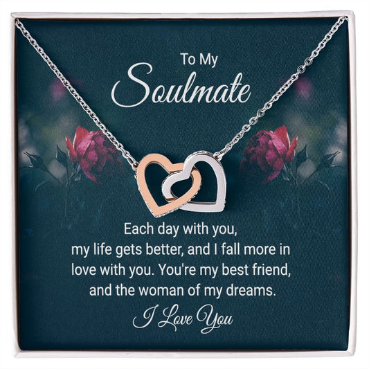 Soulmate | Interlocking Hearts | Each Day With You