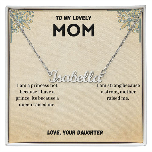 Mother | Custom Name Necklace