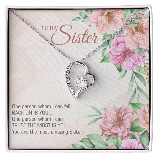 Sister | Forever Love Necklace | Best Sister | Sibling