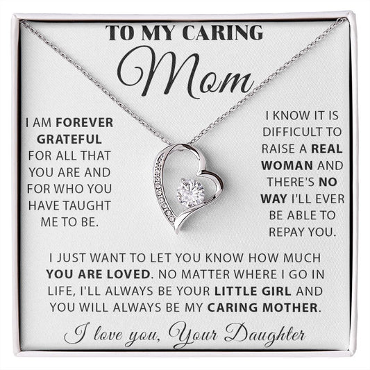 Mom - Forever Grateful | Forever Love Necklace | Mother's Day