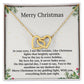Holiday | Christmas | Interlocking Hearts Necklace