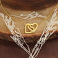 Holiday | Christmas | Interlocking Hearts Necklace