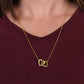 Holiday | Christmas | Interlocking Hearts Necklace