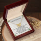 Holiday | Christmas | Interlocking Hearts Necklace
