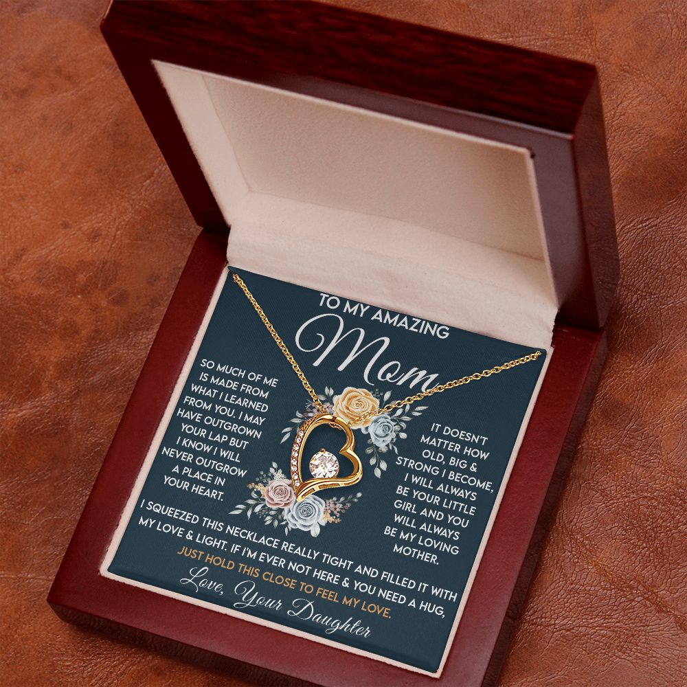 Amazing Mom - Learned From You | Mother's Day | Forever Love Necklace