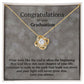 Graduation | Love Knot Necklace
