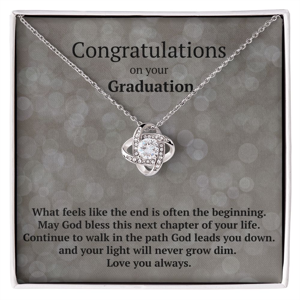 Graduation | Love Knot Necklace