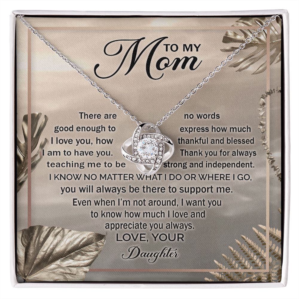 Mother's Day Perfect Gift | Love Knot Necklace
