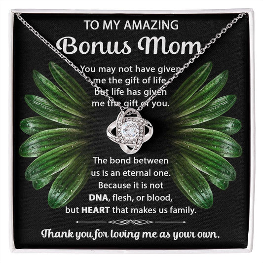 Bonus Mom | Mother's Day | Love Knot Necklace