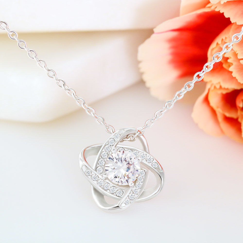 Graduation | To Our Amazing Daughter | Love Knot Necklace