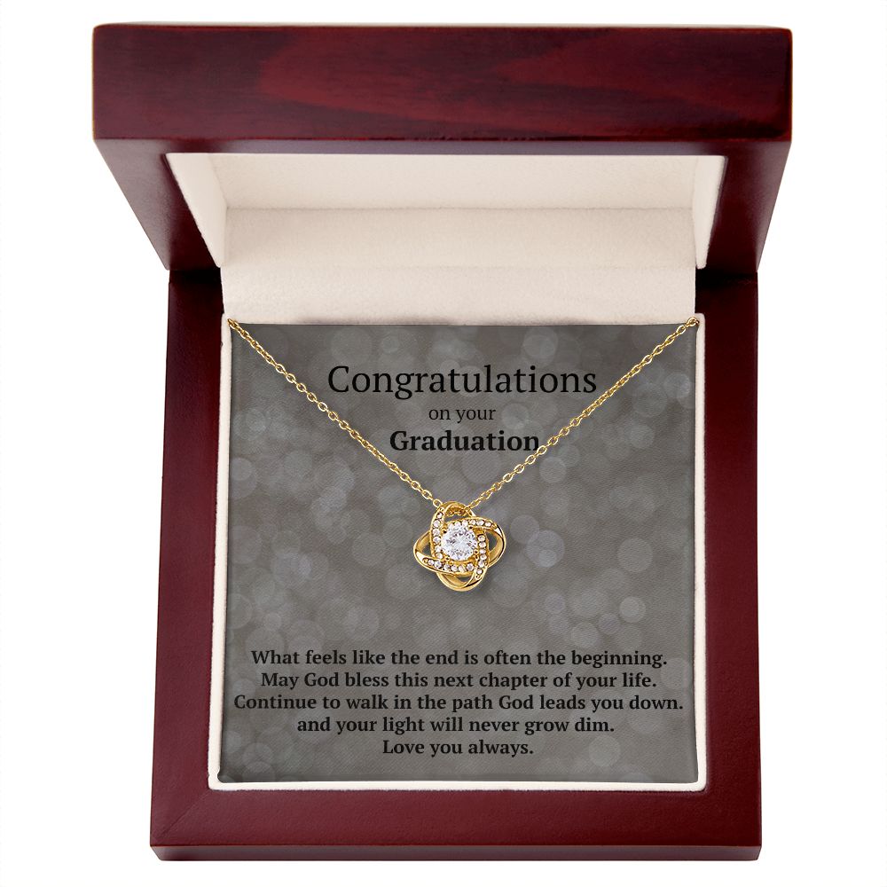 Graduation | Love Knot Necklace