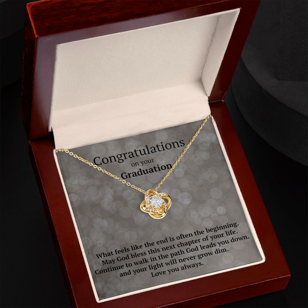Graduation | Love Knot Necklace