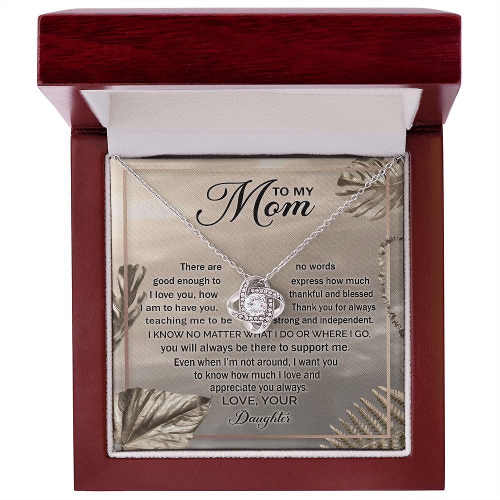 Mother's Day Perfect Gift | Love Knot Necklace