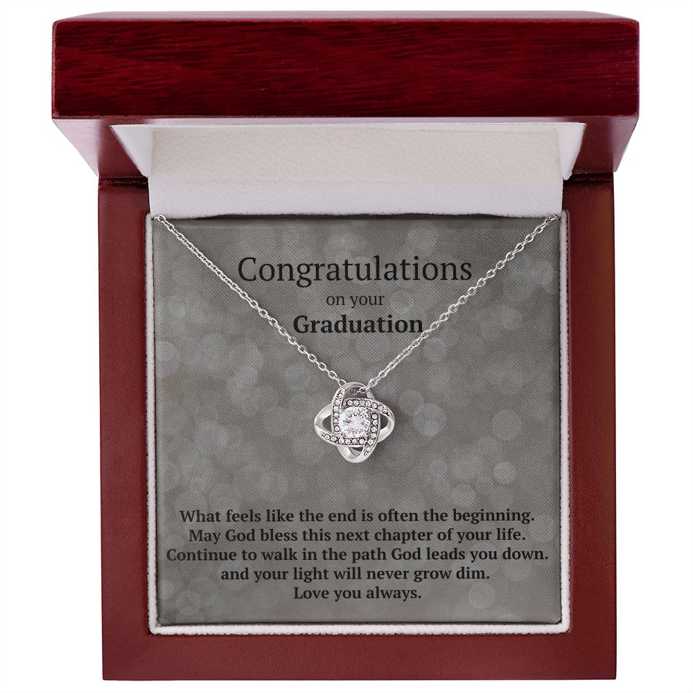 Graduation | Love Knot Necklace
