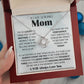 Loving Mom | Love Knot Necklace | Mother's Day