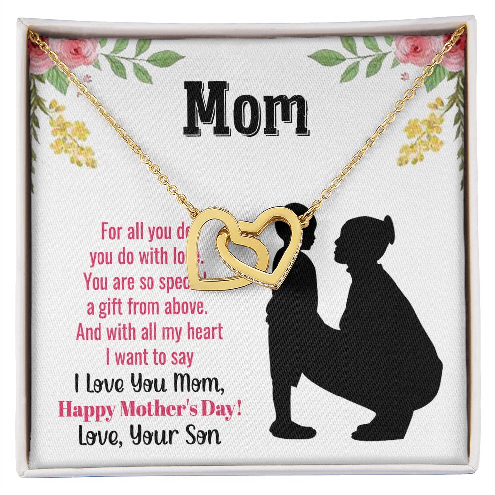 Interlocking Hearts | Mother | Mom You Are Special