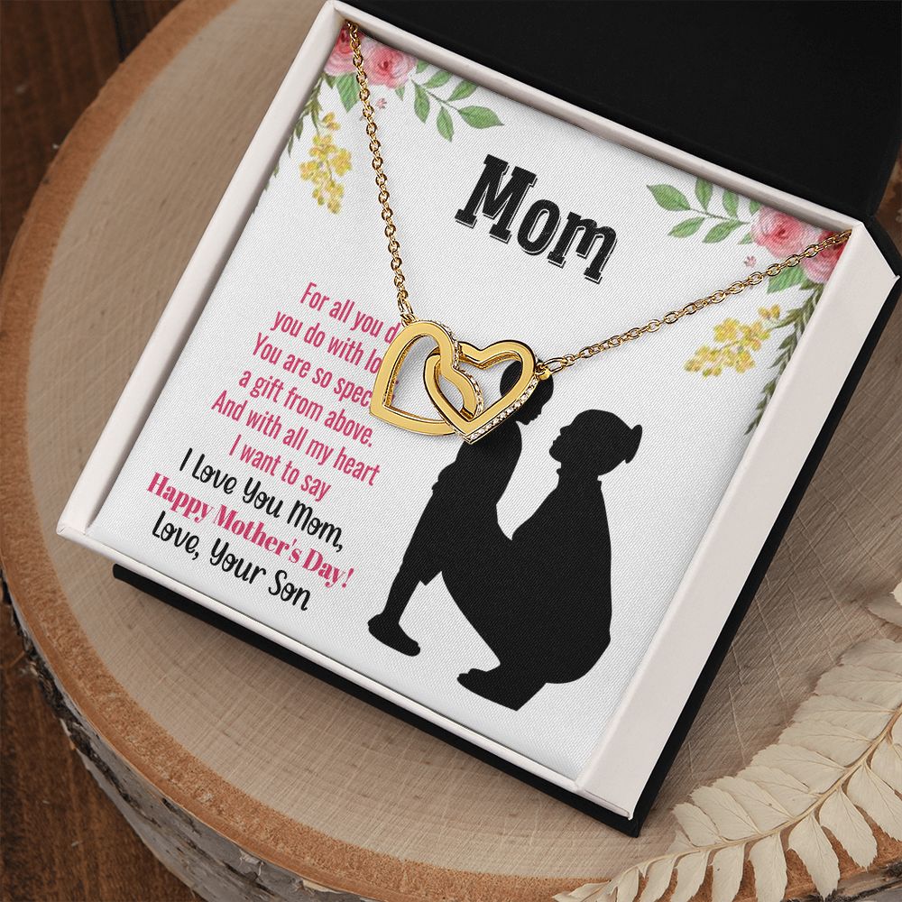 Interlocking Hearts | Mother | Mom You Are Special
