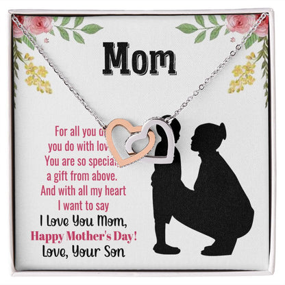 Interlocking Hearts | Mother | Mom You Are Special