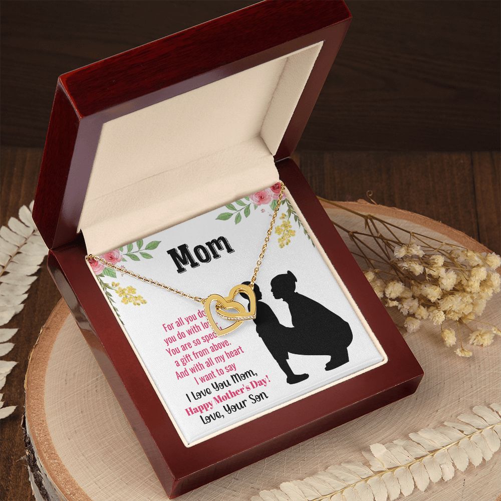 Interlocking Hearts | Mother | Mom You Are Special