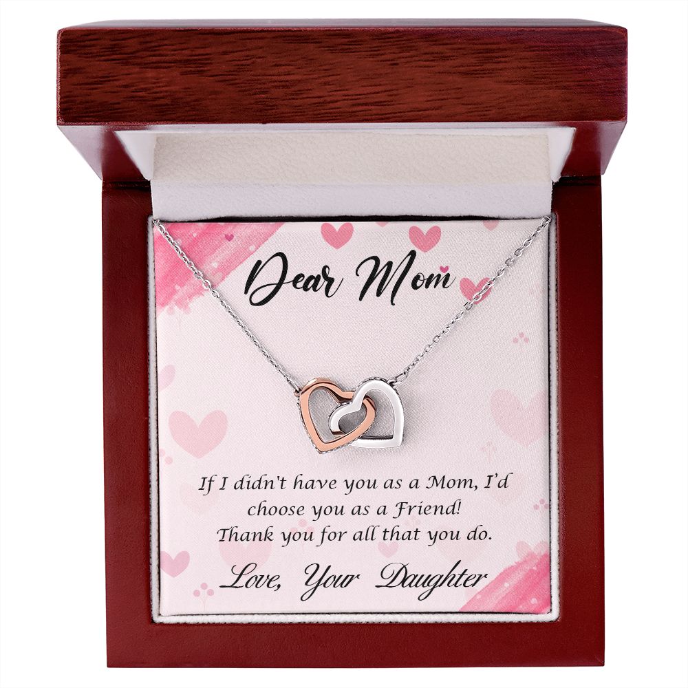 Interlocking Hearts | Mother | Dear Mom-Happy Mother’s Day!