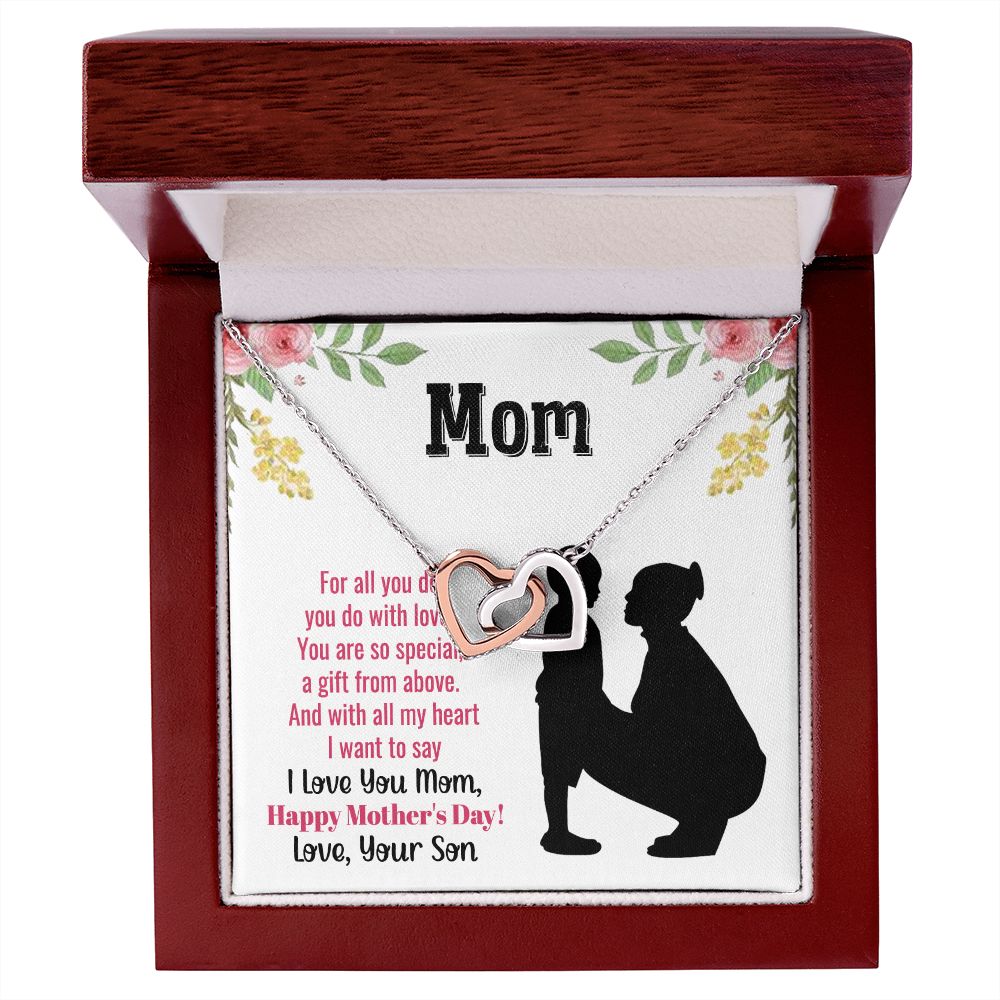Interlocking Hearts | Mother | Mom You Are Special