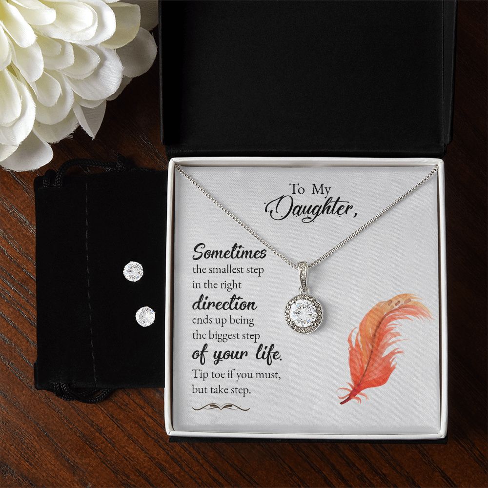 Daughter | Eternal Hope Necklace w/Bonus Earring Set
