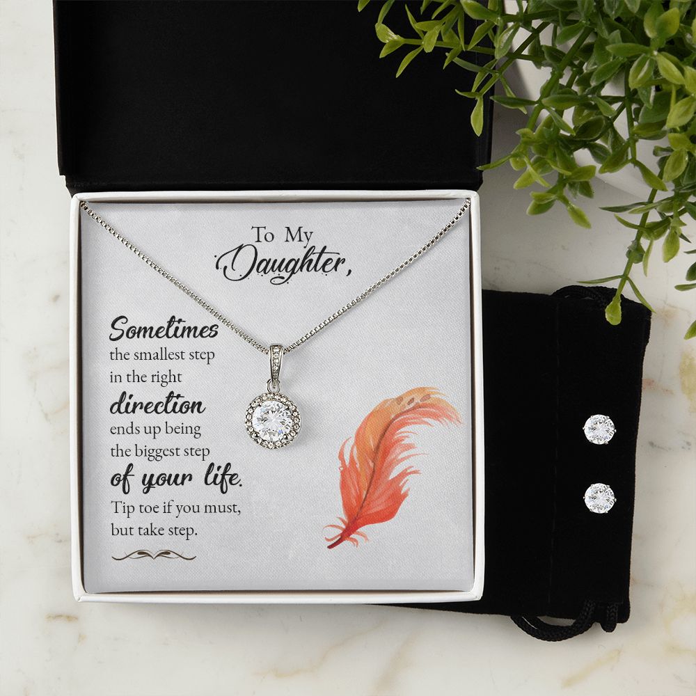 Daughter | Eternal Hope Necklace w/Bonus Earring Set
