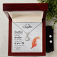 Daughter | Eternal Hope Necklace w/Bonus Earring Set