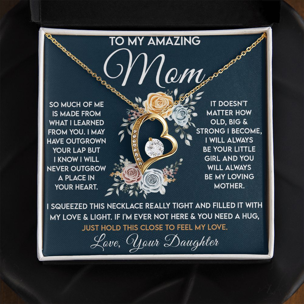 Amazing Mom - Learned From You | Mother's Day | Forever Love Necklace