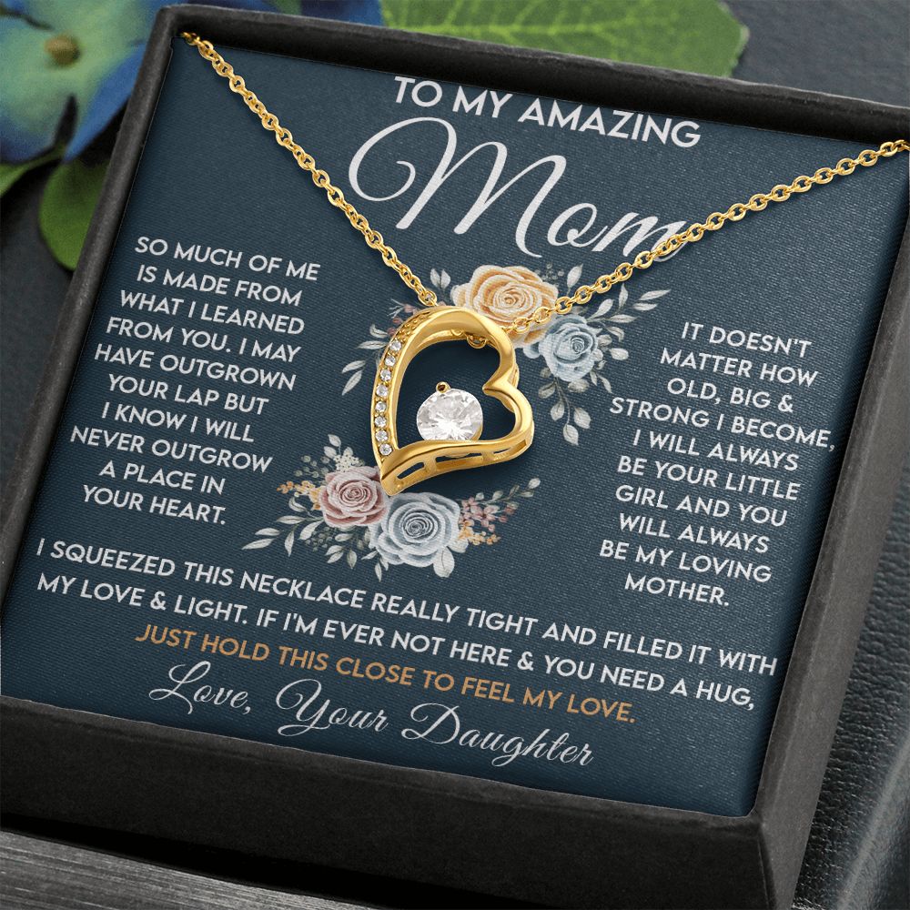 Amazing Mom - Learned From You | Mother's Day | Forever Love Necklace